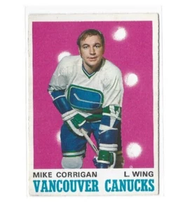1970-71 O-Pee-Chee #227 Mike Corrigan RC EXMT - Picture 1 of 2