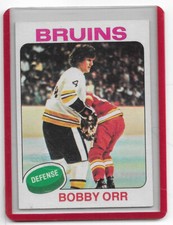 Bobby Orr 2003-04 Topps Vintage Fan Favorites Buybacks 1975 #100 EX free Ship