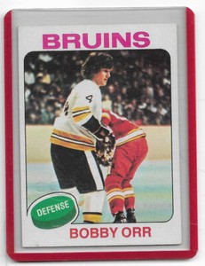 Bobby Orr 2003-04 Topps Vintage Fan Favorites Buybacks 1975 #100 EX free Ship