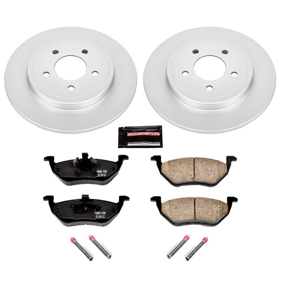 PowerStop Disc Brake Kit - Rear - Fits Ford Escape 2005-2008, Mazda Tribute 2005 - Изображение 1 из 4