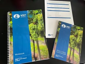 NEU: WSET Level 2 Weine Lehrbuch/Arbeitsbuch Lernpaket - aktuelle Ausgabe, 2023 - Bild 1 von 3