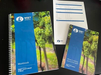 NEW: WSET Level 2 Wines Textbook/Workbook Study Pack - Current Edition, 2023 - Image 1 of 3
