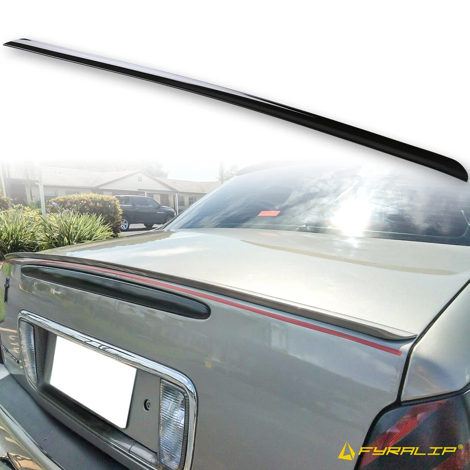 Alerón labial de maletero negro pintado Fyralip Y22 WA8555 para Cadillac DeVille sedán Foto 1 de 4