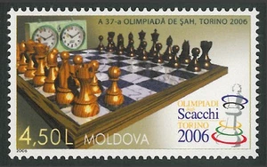 Moldova 2006 Chess MNH stamp - Picture 1 of 1