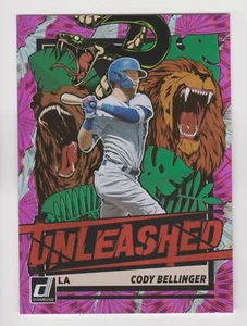 Cody Bellinger 2021 Donruss UNLEASHED #UNL4 Pink SP Los Angeles Dodgers - Picture 1 of 2