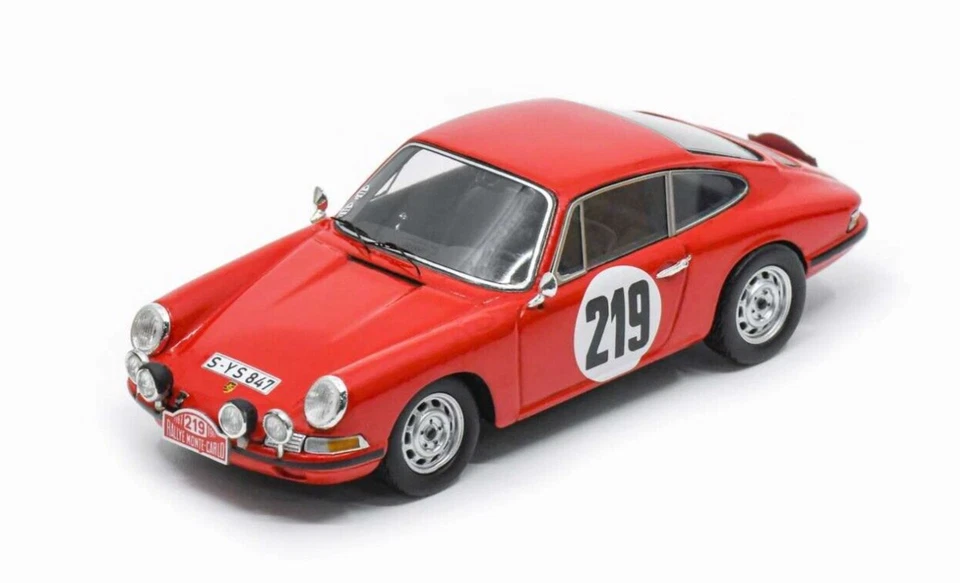Porsche 911S 2.0 Elford Stone #219 3Rd Rally Monte Carlo 1967 S6607 Spark 1/43 - Immagine 1 di 1