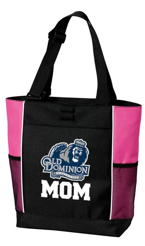 ODU Mom Tote Bag Old Dominion University Mom for BEACH SHOPPING GROCERIES POOL Cover