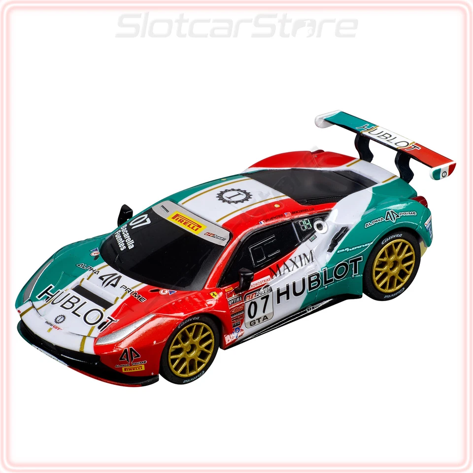 Carrera GO 64186_b Ferrari 488 GT3 "Squadra Corse Garage Italia No.7" 1:43 Auto