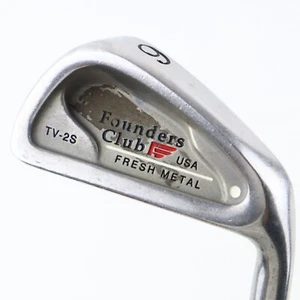 Founders Club 6 Iron TV-2S 37.5” RH Dynamic Gold S300 Stiff Flex Golf Pride DD2 - Picture 1 of 11