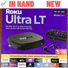 Roku Ultra LT Streaming Device 4K/HDR/Dolby Vision w/ Roku Voice Remote Premium