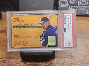1995 Studio #18 Alex Rodriguez Rc Gold Seattle Mariners PSA 9 MINT 🔥 Yankees - Picture 1 of 5