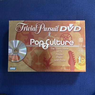Trivial Pursuit Pop Culture 2 - Family Board Game - Trivia Game NEW SEALED - Image 1 of 3