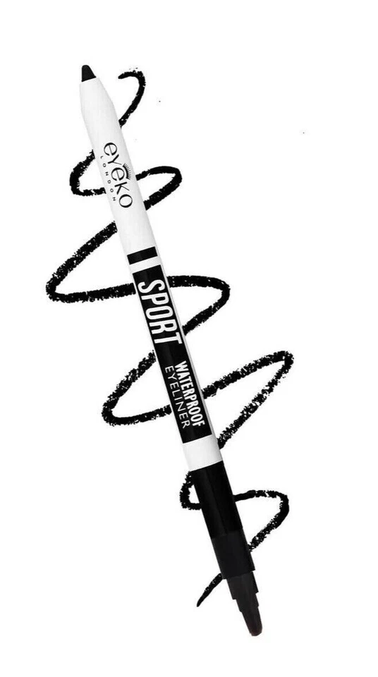 RRP £16 Brand New Eyeko Sport Waterproof Eyeliner Black Unboxed FULL SIZE