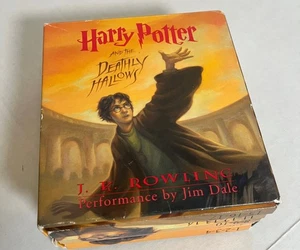 HARRY POTTER AND THE DEATHLY HALLOWS AUDIO BOOK, UNABRIDGED 17 CDs - Picture 1 of 3