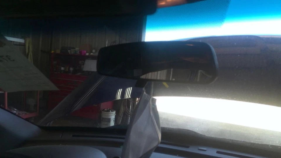 Rear View Mirror Manual Dimming Fits 00-19 FORD E350 VAN 289555 - Image 1 of 4