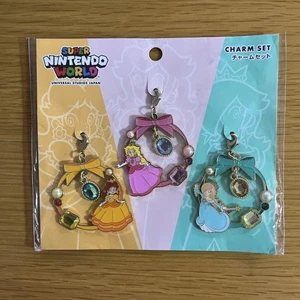 USJ Universal Studios Japan Mario Charm Set Daisy Peach Rosetta Esclusivo - Foto 1 di 8