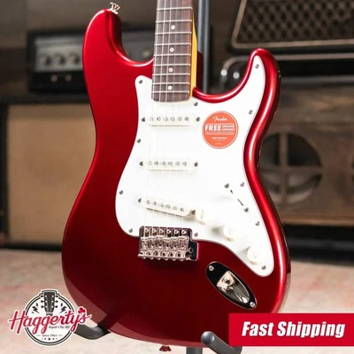 Guitarra Eléctrica Squier Classic Vibe Stratocaster Años 60 - Rojo Manzana Caramelo Foto 1 de 4