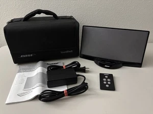 Bose SoundDock Portable Digital Music System 2004 Power Remote Case - Tested - Picture 1 of 15