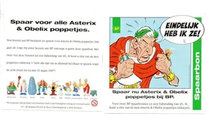 Image publicitaire pour les figurines Astérix offertes par BP.  Pays-Bas 1996 - Picture 1 of 1