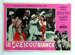 cm.46x66-LO SCEICCO BIANCO-ALBERTO SORDI-MASINA-FELLINI-COMMEDIA-N34-9 - Imagen 1 de 1