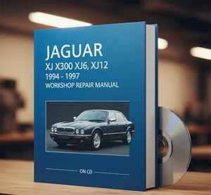 JAGUAR XJ X300 1994 – 1997 XJ6 , XJ12 - Workshop Repair Manual on CD. - Picture 1 of 1