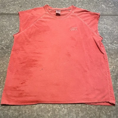 Vintage Everlast Tank Top Shirt Mens Large Red Gym Workout Sleeveless Boxing 90s - Imagem 1 de 4