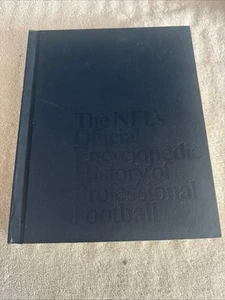 NFL Books MacMillan 1977 the nfls official encyclopedic history of football usa - Picture 1 of 9