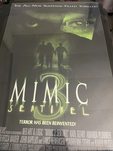 Mimic 3 Sentinel Movie Poster - 40 x 26. Rolled. Video Release #56 - Picture 1 of 7