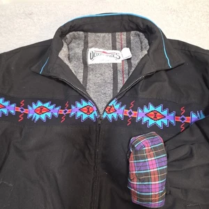 Vintage 1980s Deuces & Jacks David James Western Wear Southwestern Jacket XL - Bild 1 von 21