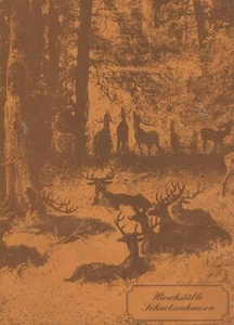 Vintage HIRSCHSTUBLE SCHNETZENHAUSEN Restaurant Speisekarte Germany 1979 - Bild 1 von 3