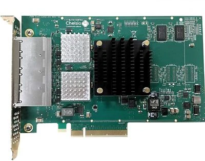 Dell JR4D7 2RGPF Chelsio T540-BT quad port RJ45 10 Gb network adapter card - Bild 1 von 4