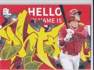 SHOHEI OHTANI INSERT CARD Topps Big League Roll Call Wildstyle Edition DODGERS - Picture 1 of 2
