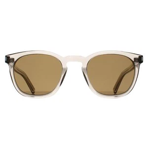 Saint Laurent Sunglasses SL28 047 Transparent Beige Brown - Picture 1 of 4