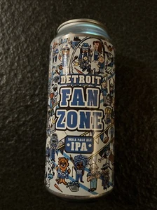 Detroit Lions Fan zone IPA Beer Can by Ellicottville Brewing Co. Empty Tall Boy - Picture 1 of 3