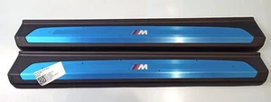 BMW Trim Cover Door Sill Lighted Right Left 8076406 8076405 8' G15 027926 - Picture 1 of 6