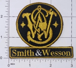 Second Amendment Smith & Wesson Tactical Patch 3" Iron-On/Sew-On Used B839 - Picture 1 of 2