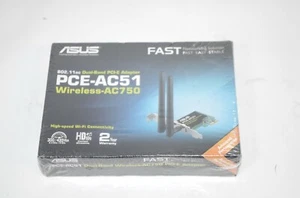 ASUS PCE-AC51 USB WiFi Wireless AC750 5GHz 802.11ac Dual Band Adapter - Picture 1 of 2
