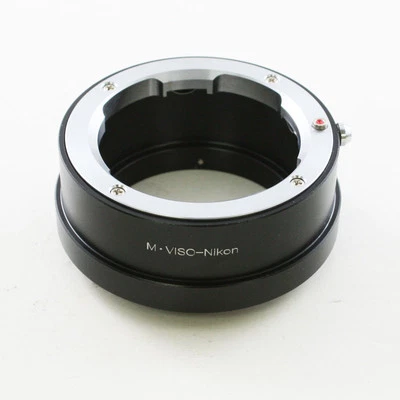 MARKENLOS Leica Visoflex M mount Viso lens Objektivadapter für Nikon F Adapter D800 D500