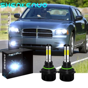 9006 2x Faro LED haz bajo V5 para Dodge Charger 2006 2007 2008 2009 6000 k - Imagen 1 de 12