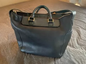 Auth BALENCIAGA Shoulder Hand Bag 2way Bag Used Leather Green from Japan JP - Picture 1 of 7