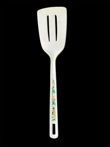 Vintage 70er Jahre Kunststoff Spatel mit Gemüse Design - Bild 1 von 4