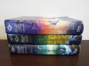 Lot Magnus Chase and the Gods of Asgard Books by Rick Riordan Complete Set 1-3 - Picture 1 of 4