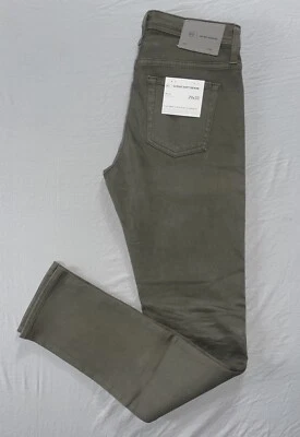Pantalones de mezclilla AG The Tellis modernos ajustados en la nube suaves. Olive, Hombre 29X33. ¡NUEVO CON ETIQUETAS!! Foto 1 de 4