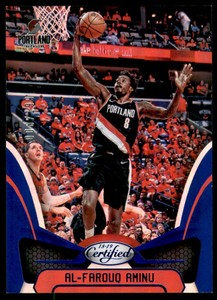 2018-19 Certified Mirror Blue #136 Al-Farouq Aminu /199