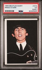 1964 Topps Beatles Diary #47A Ringo Starr psa 5 Mc