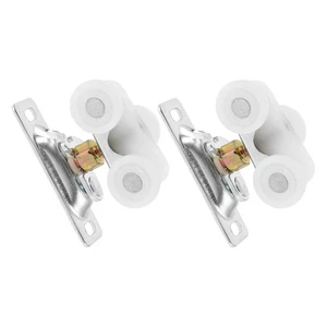2pcs Folding Door Pulley: Sliding Door Hardware Roller With Screws For Rvs - Picture 1 of 20