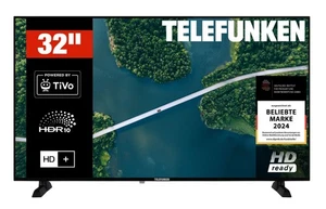Telefunken 32 Zoll Fernseher Smart TV TiVo HD HDR Triple-Tuner 6 Monate HD+ inkl - Bild 1 von 9