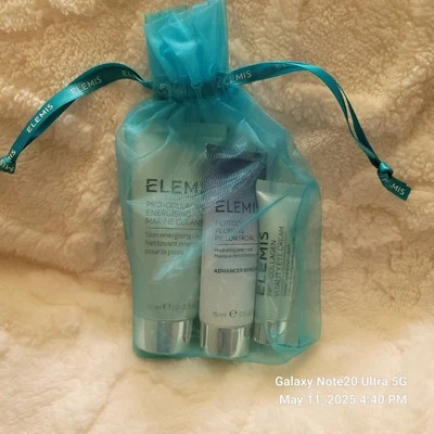 Elemis Pro-Collagen Energising Cleanser, пептид 4 крем для лица, глаз с сумкой - Изображение 1 из 4