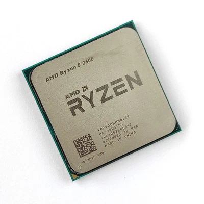 AMD Ryzen 5 2600, 3,4 GHz, 6 Core, 12 Threads CPU, Socket AM4, YD2600BBM6IAF - Bild 1 von 4
