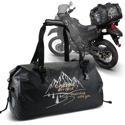 Large Waterproof Motorcycle Dry Tail Bag Travel Luggage Portable Shoulder Bag - Image 1 of 4